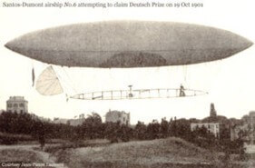 Alberto Santos-Dumont No. 6 (Source: Wikipedia)